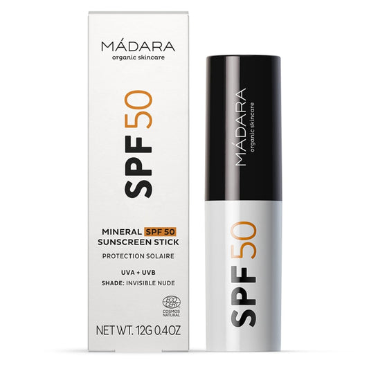 Madara Mineralischer Sonnenschutz-Stick LSF50, 12 g - Madara