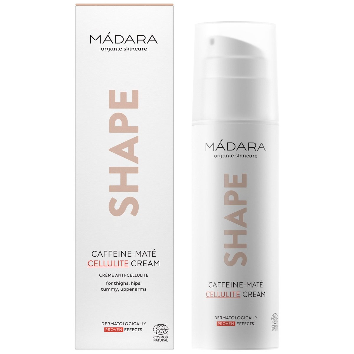Mádara SHAPE Caffeine-Maté Straffende Anti-Cellulite Creme 150 ml - Madara