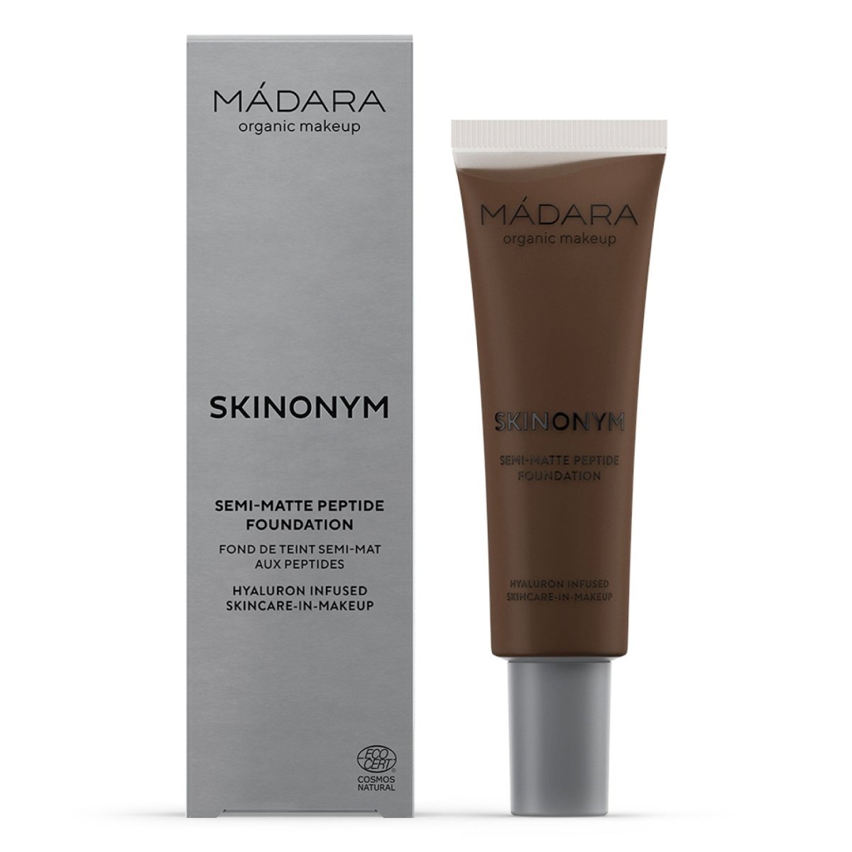 Madara SKINONYM Semi-Matte Peptide Foundation, 100 MOCHA, 30 ml - Madara