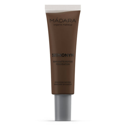 Madara SKINONYM Semi-Matte Peptide Foundation, 100 MOCHA, 30 ml - Madara