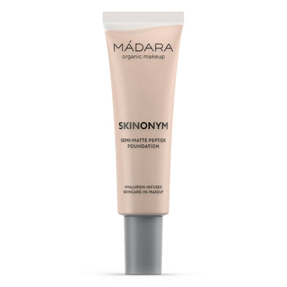 Madara SKINONYM Semi-Matte Peptide Foundation, 20 IVORY, 30 ml - Madara