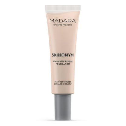 Madara SKINONYM Semi-Matte Peptide Foundation, 25 LINEN, 30 ml - Madara