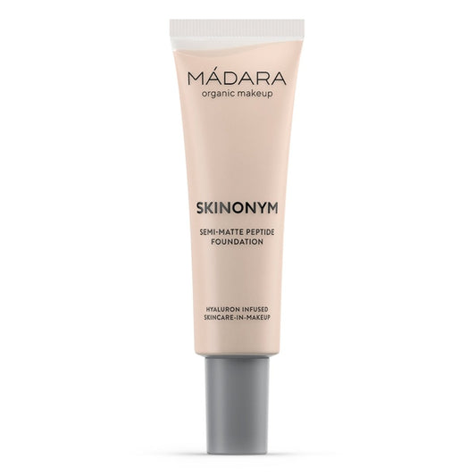 Madara SKINONYM Semi-Matte Peptide Foundation, 25 LINEN, 30 ml - Madara