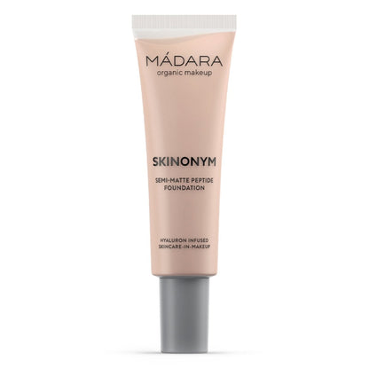 Madara SKINONYM Semi-Matte Peptide Foundation, 30 ROSE IVORY, 30 ml - Madara