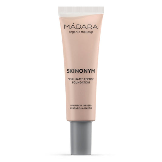 Madara SKINONYM Semi-Matte Peptide Foundation, 30 ROSE IVORY, 30 ml - Madara