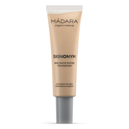 Madara SKINONYM Semi-Matte Peptide Foundation, 35 TRUE BEIGE, 30 ml - Madara