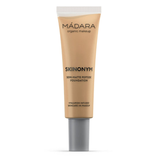 Madara SKINONYM Semi-Matte Peptide Foundation, 50 GOLDEN SAND, 30 ml - Madara