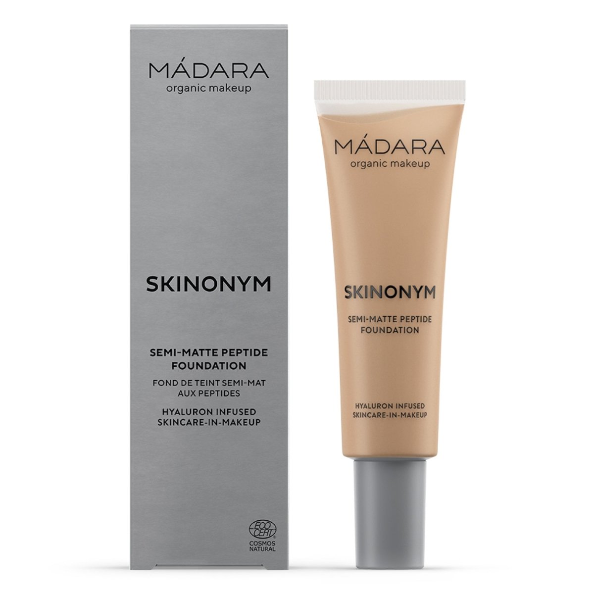 Madara SKINONYM Semi-Matte Peptide Foundation, 55 CLAY, 30 ml - Madara