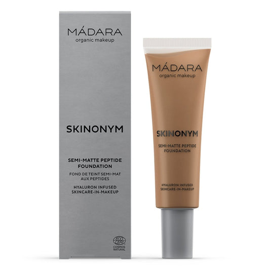 Madara SKINONYM Semi-Matte Peptide Foundation, 75 AUBURN, 30 ml - Madara