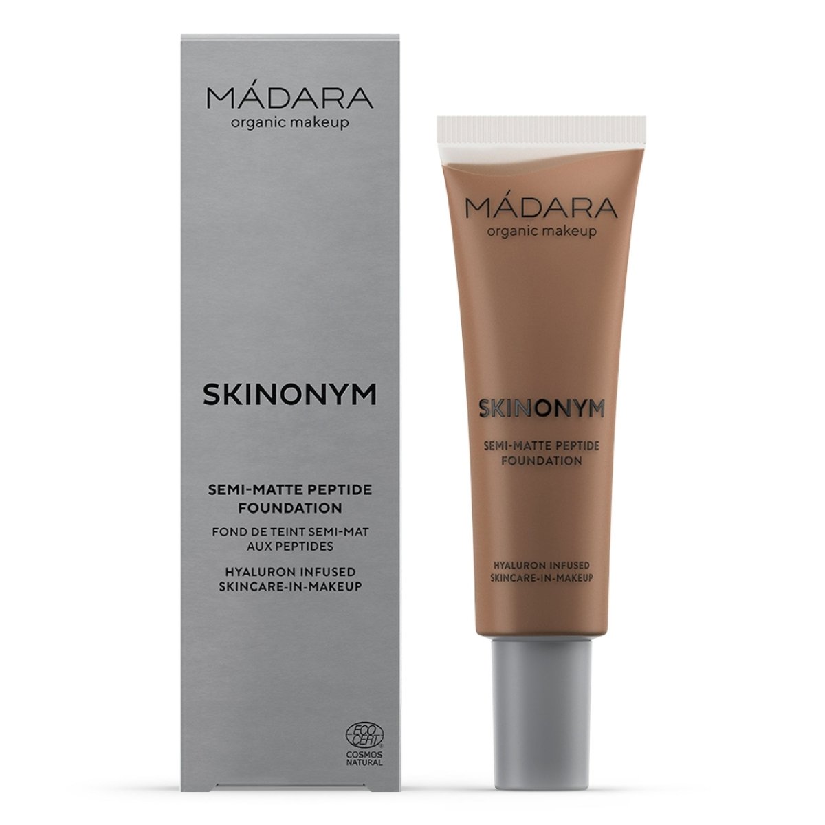 Madara SKINONYM Semi-Matte Peptide Foundation, 85 UMBER, 30 ml - Madara