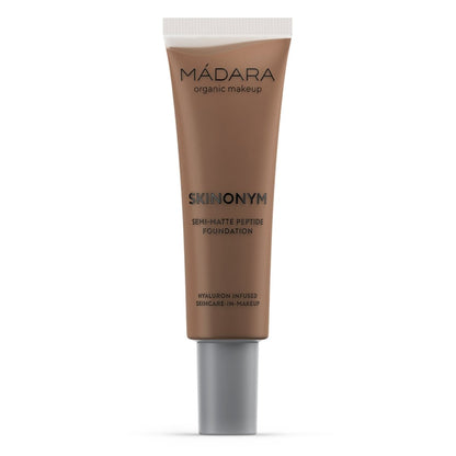 Madara SKINONYM Semi-Matte Peptide Foundation, 90 CHESTNUT, 30 ml - Madara