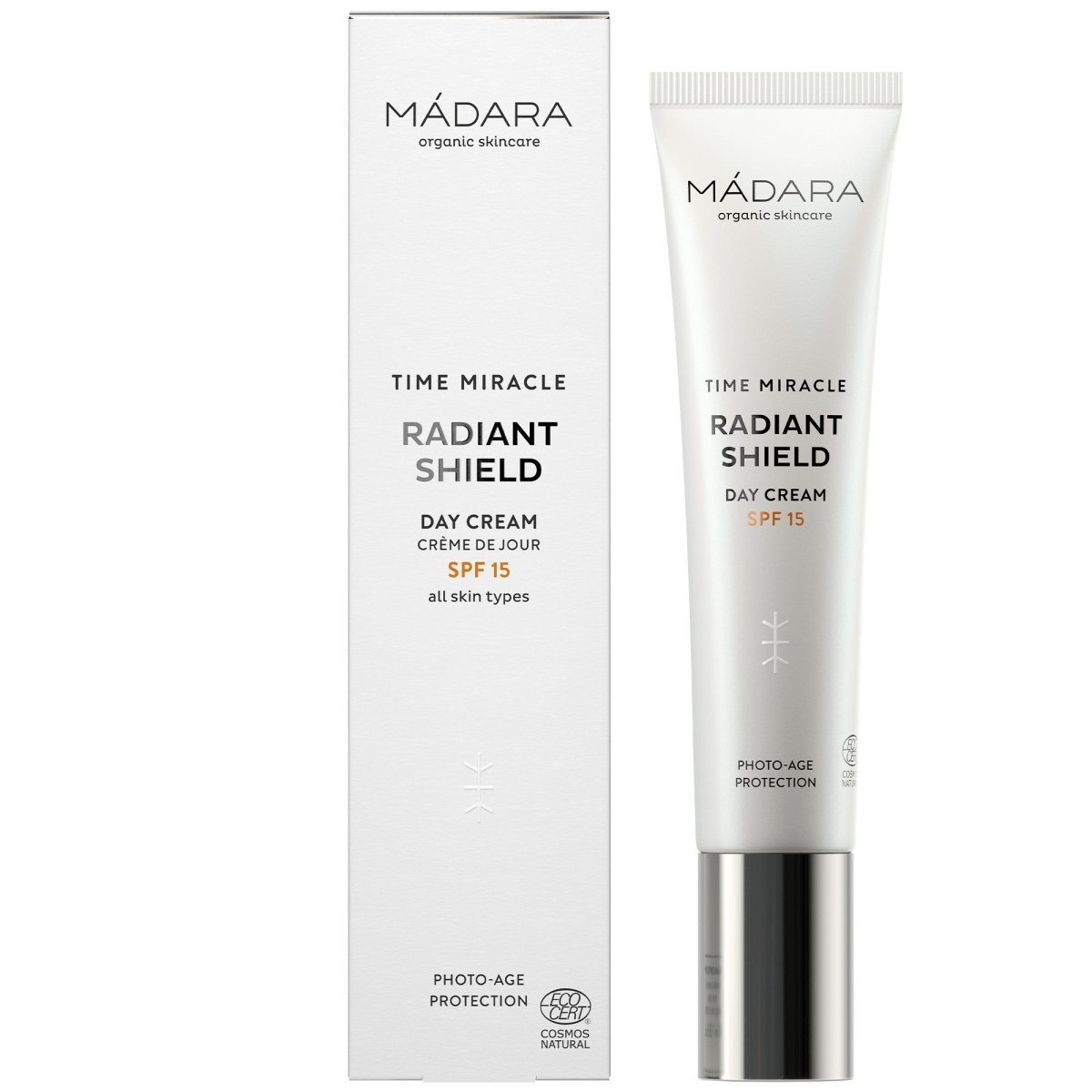 Madara TIME MIRACLE Radiant Shield Tagescreme SPF15, 40 ml - Madara