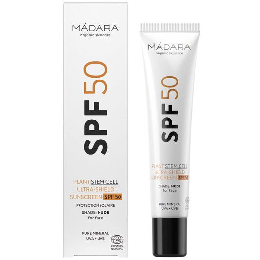Madara Ultra-Shield-Sonnenschutz mit Pflanzenstammzellen mit SPF50, 40 ml - Madara