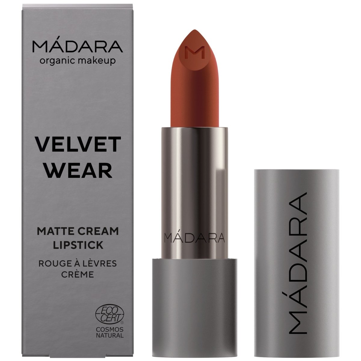 Madara VELVET WEAR Matte Cream Lippenstift, 33 MAGMA - Madara