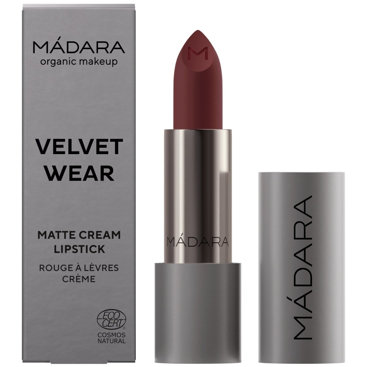 Madara VELVET WEAR Matte Cream Lippenstift, 35 DARK NUDE - Madara