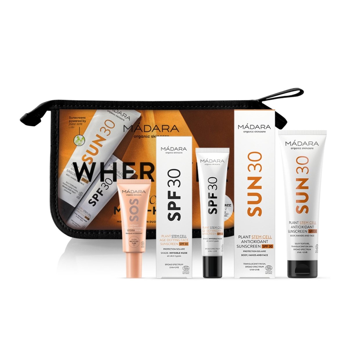 Mádara WHEREVER Suncare Must-Haves Set - Madara