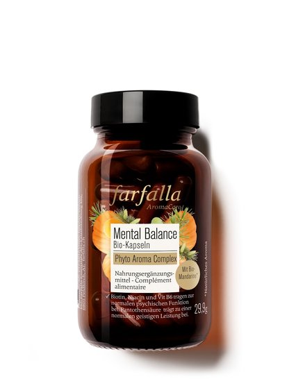 Farfalla – Mental Balance Bio-Kapseln, Phyto Aroma Complex, 60 Stk.