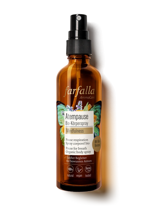 Farfalla – Mindfulness, Atempause Bio-Körperspray, 75 ml