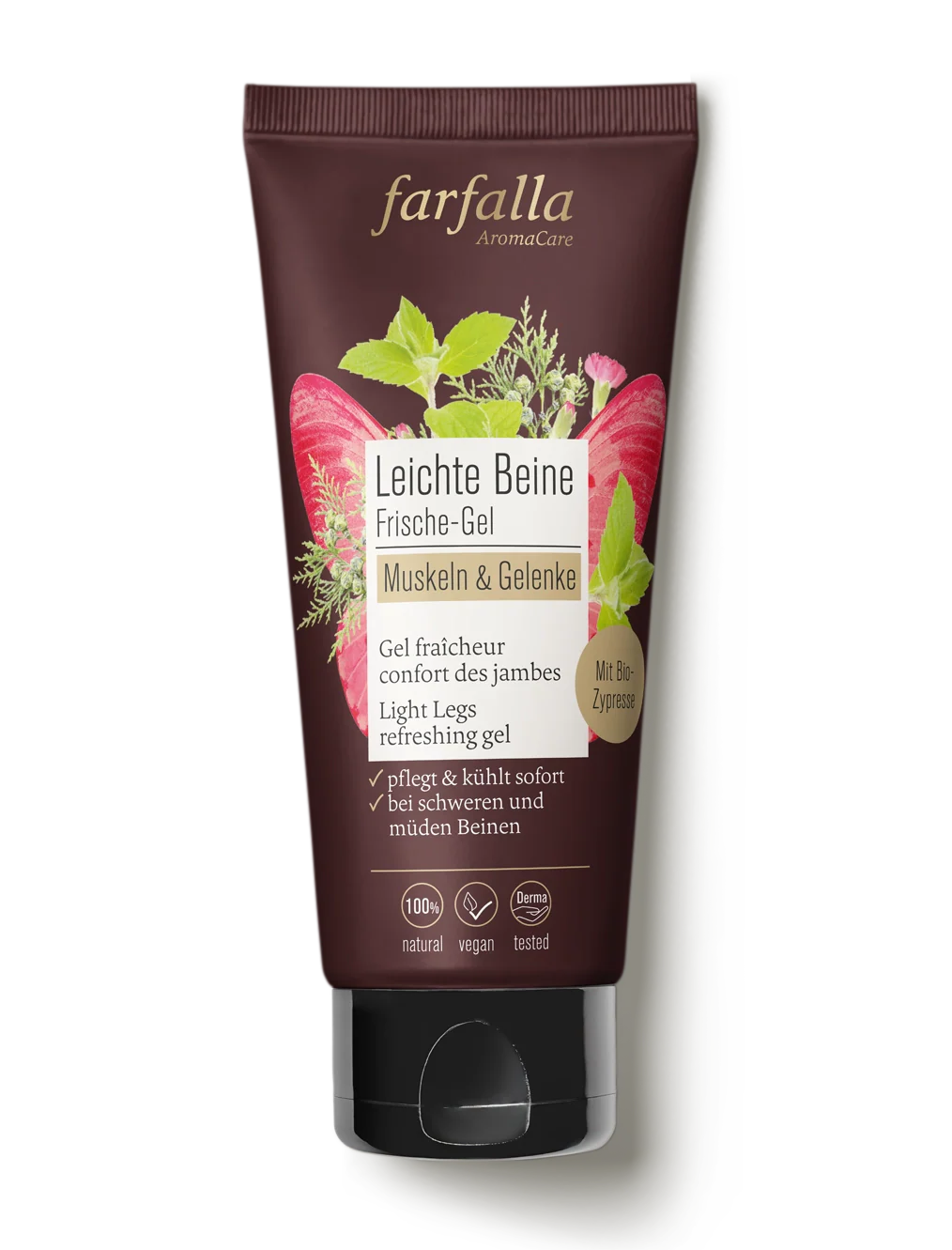 Farfalla – Muskeln & Gelenke, Leichte Beine Frische-Gel, 100 ml