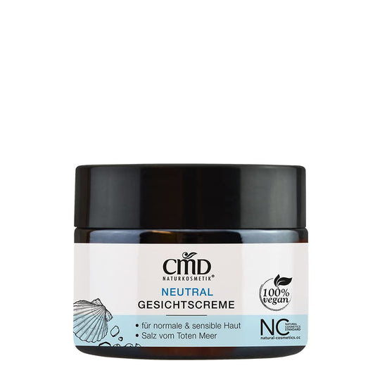 CMD Neutral Gesichtscreme mit Salz vom Toten Meer 50 ml - die Naturcosmetic