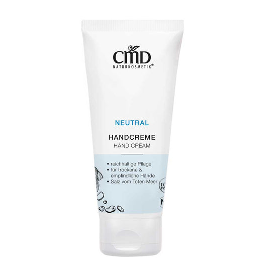 CMD Neutral Handcreme mit Salz vom Toten Meer 100 ml - die Naturcosmetic