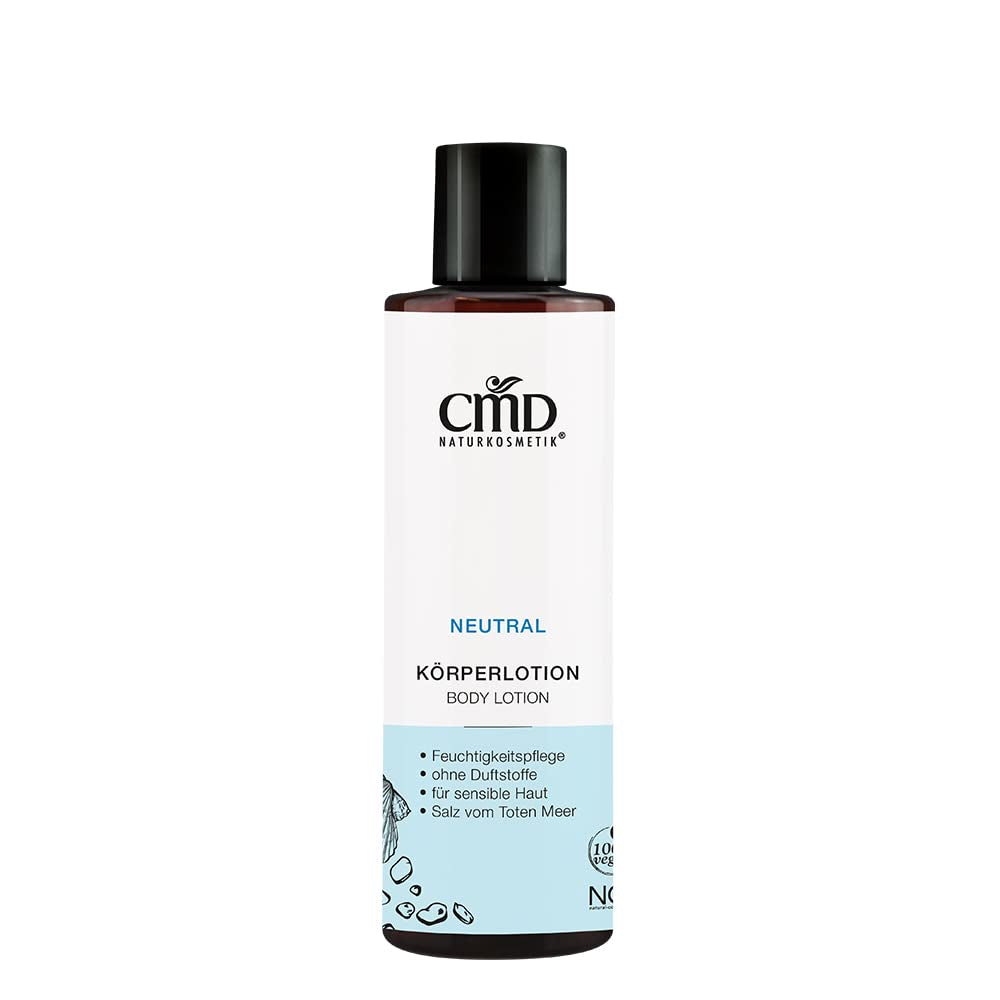 CMD Neutral Körperlotion mit Salz vom Toten Meer 200 ml - die Naturcosmetic