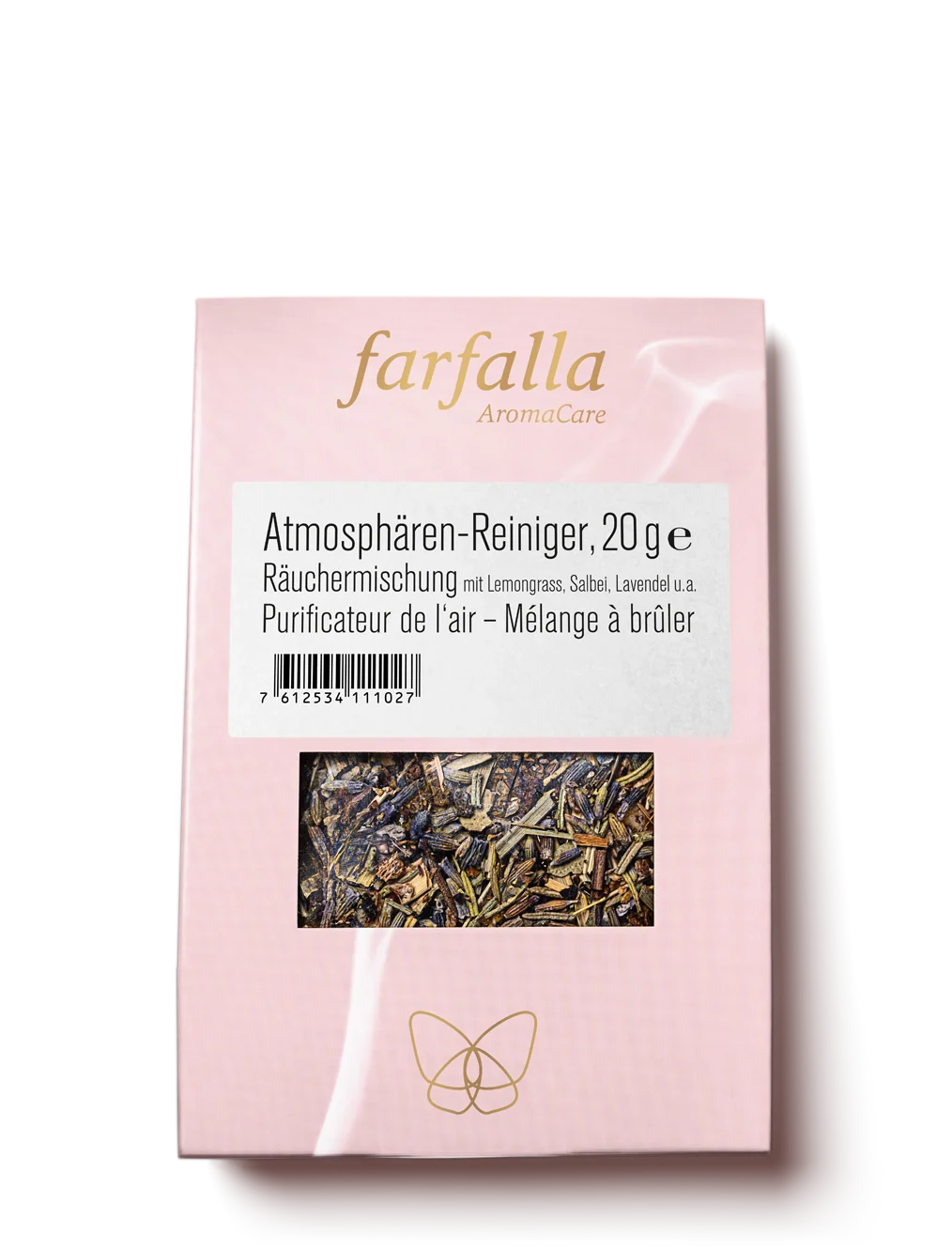 Farfalla – Atmosphären-Reiniger Räucherm., 20 g