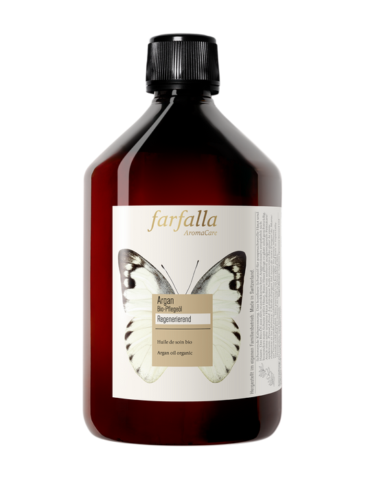 Farfalla – Argan, Bio-Pflegeöl, regenerierend, 500 ml