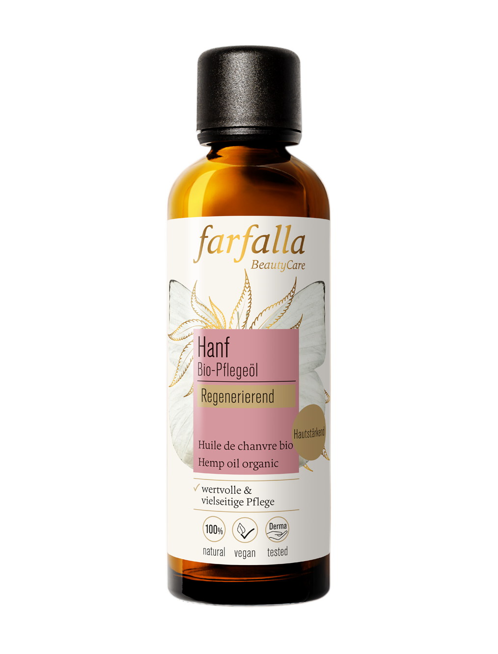 Farfalla – Hanf, Bio-Pflegeöl, regenerierend, 75 ml