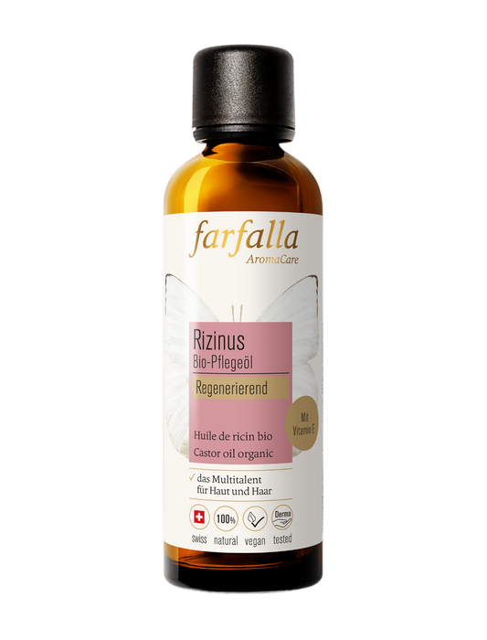 Farfalla – Rizinus Bio-Pflegeöl, regenerierend, 75 ml