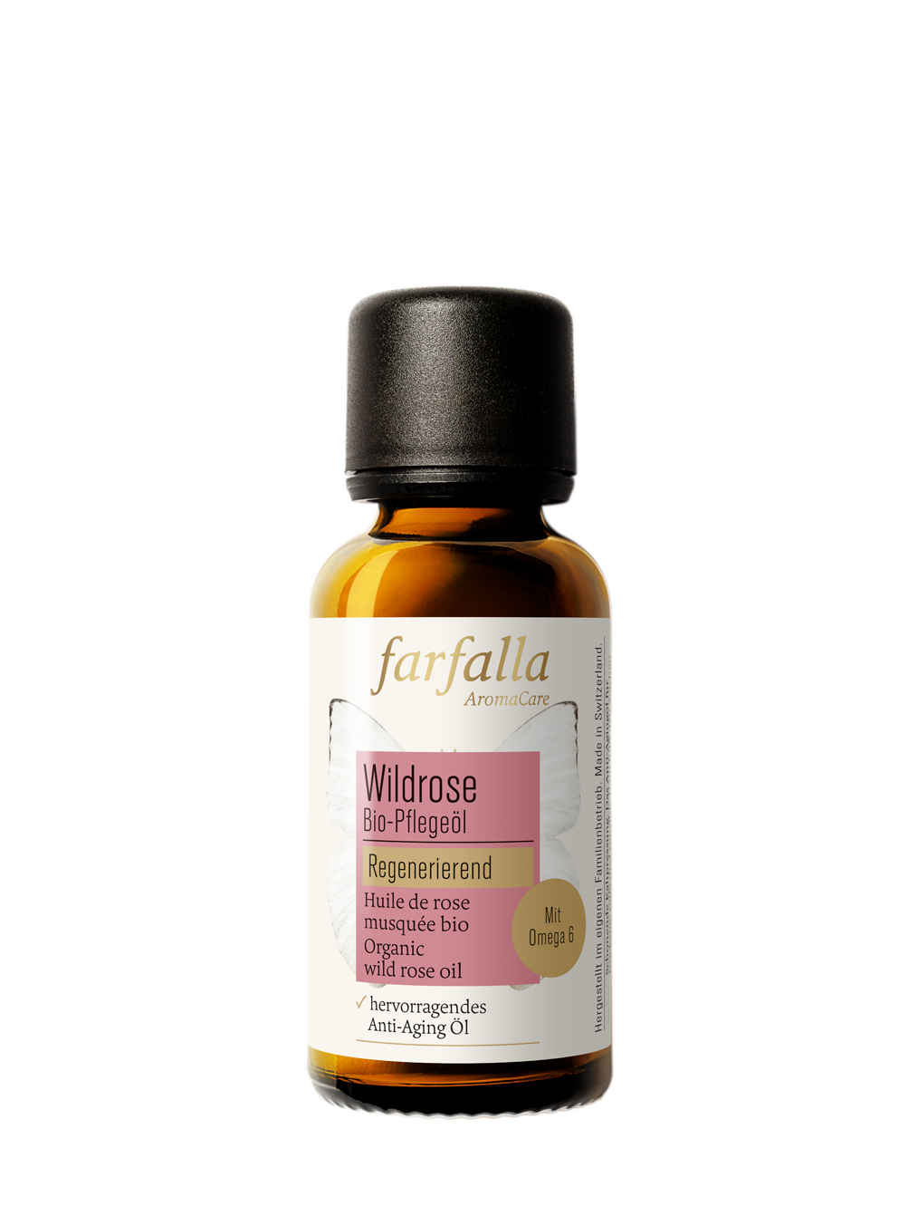 Farfalla – Wildrose Bio-Pflegeöl, regenerierend, 30 ml