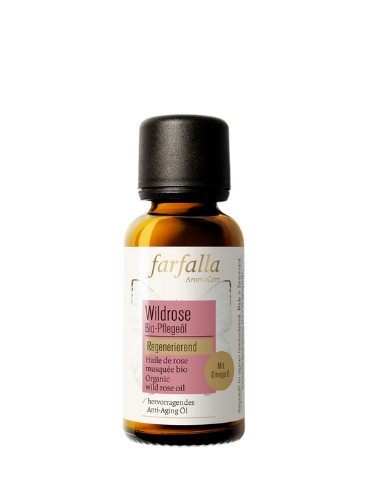 Farfalla – Wildrose Bio-Pflegeöl, regenerierend, 30 ml