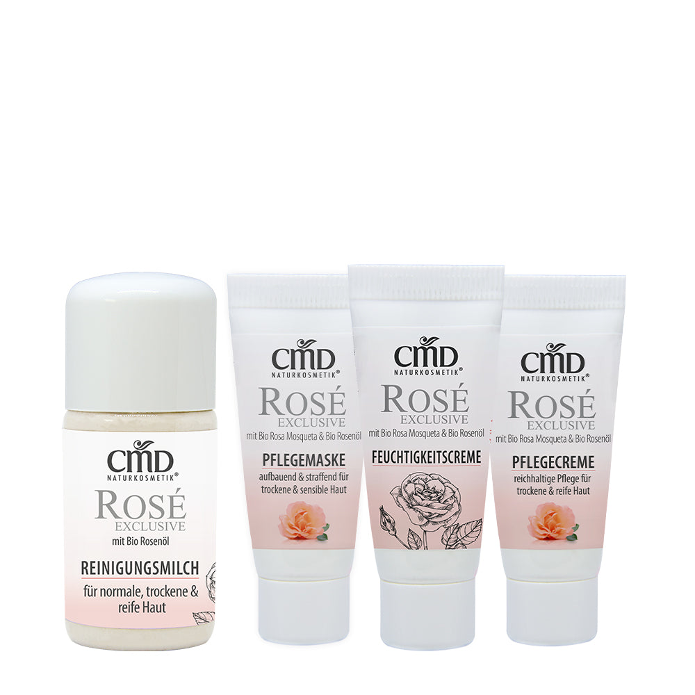 CMD Rosé Exclusive Mini Set Gesichtspflege - die Naturcosmetic