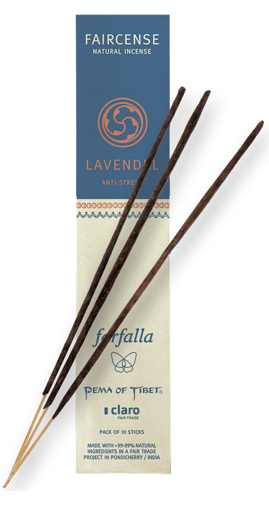 Farfalla Lavendel / Anti-Stress, Faircense Räucherstäbchen