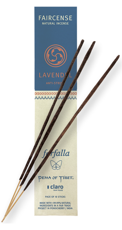Farfalla Lavendel / Anti-Stress, Faircense Räucherstäbchen