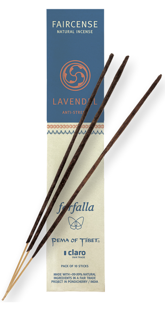 Farfalla Lavendel / Anti-Stress, Faircense Räucherstäbchen