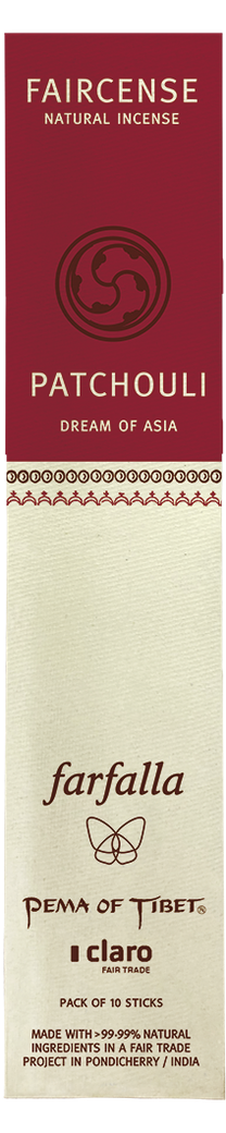Farfalla Patchouli / Dream of Asia, Faircense Räucherstäbchen