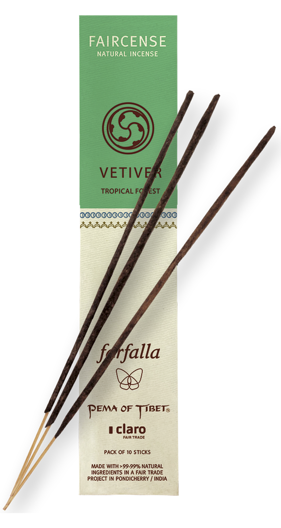 Farfalla Vetiver / Tropical Forest, Faircense Räucherstäbchen