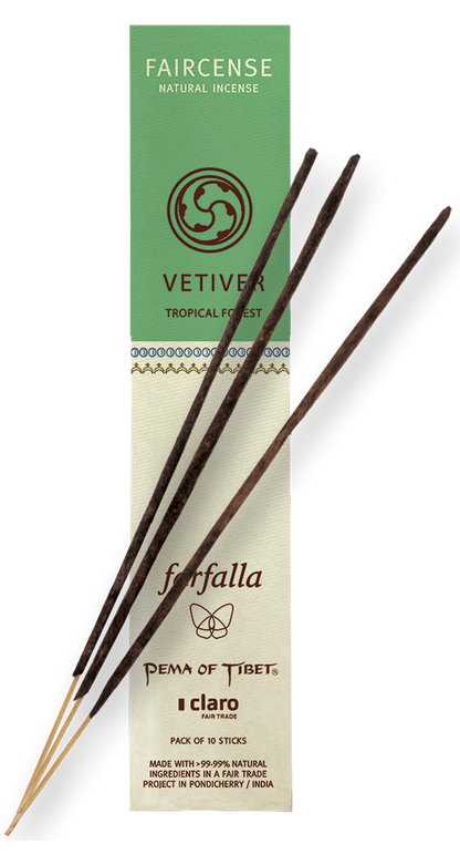 Farfalla Vetiver / Tropical Forest, Faircense Räucherstäbchen