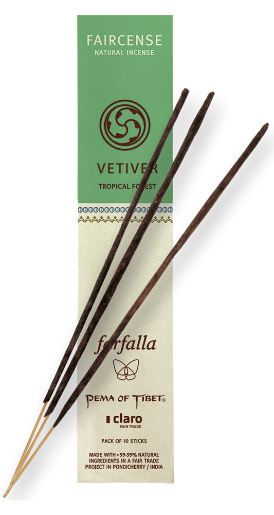 Farfalla Vetiver / Tropical Forest, Faircense Räucherstäbchen