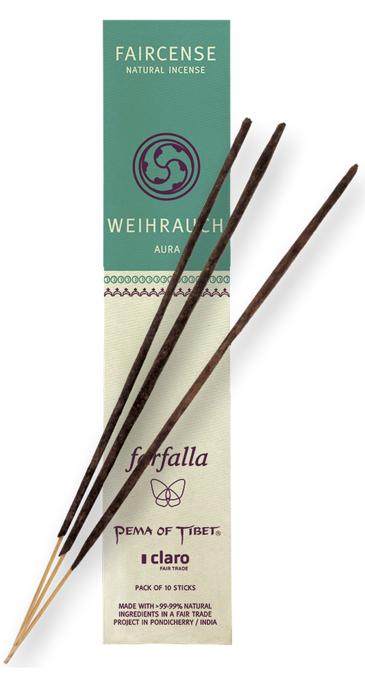 Farfalla Weihrauch / Aura, Faircense Räucherstäbchen