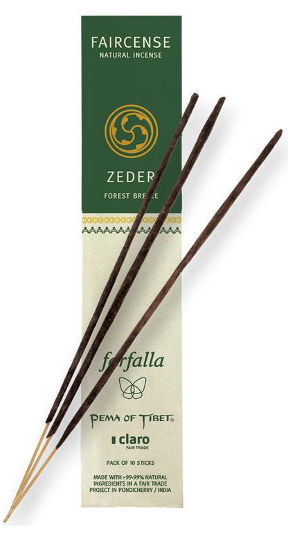 Farfalla Zeder / Forest Breeze, Faircense Räucherstäbchen