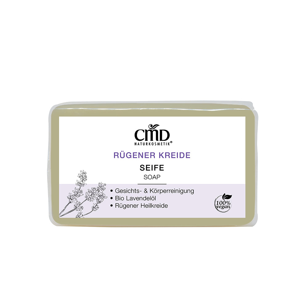 CMD Rügener Kreide Seife mit Rügener Heilkreide 100 g - die Naturcosmetic