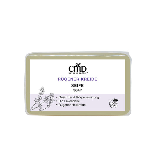 CMD Rügener Kreide Seife mit Rügener Heilkreide 100 g - die Naturcosmetic