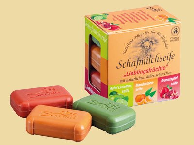 Saling Geschenkverpackung 3er Set „Lieblingsfrüchte“ - Saling