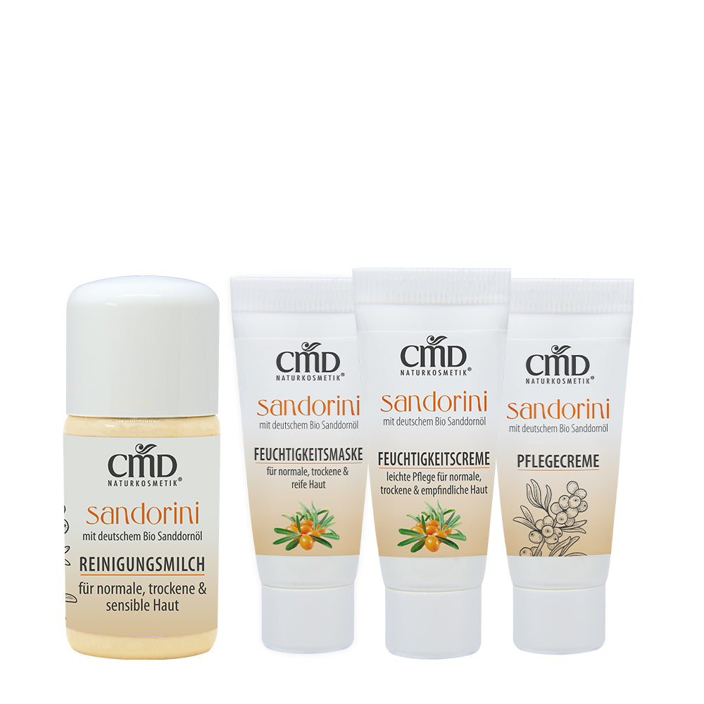CMD Sandorini Mini Set Gesichtspflege - die Naturcosmetic