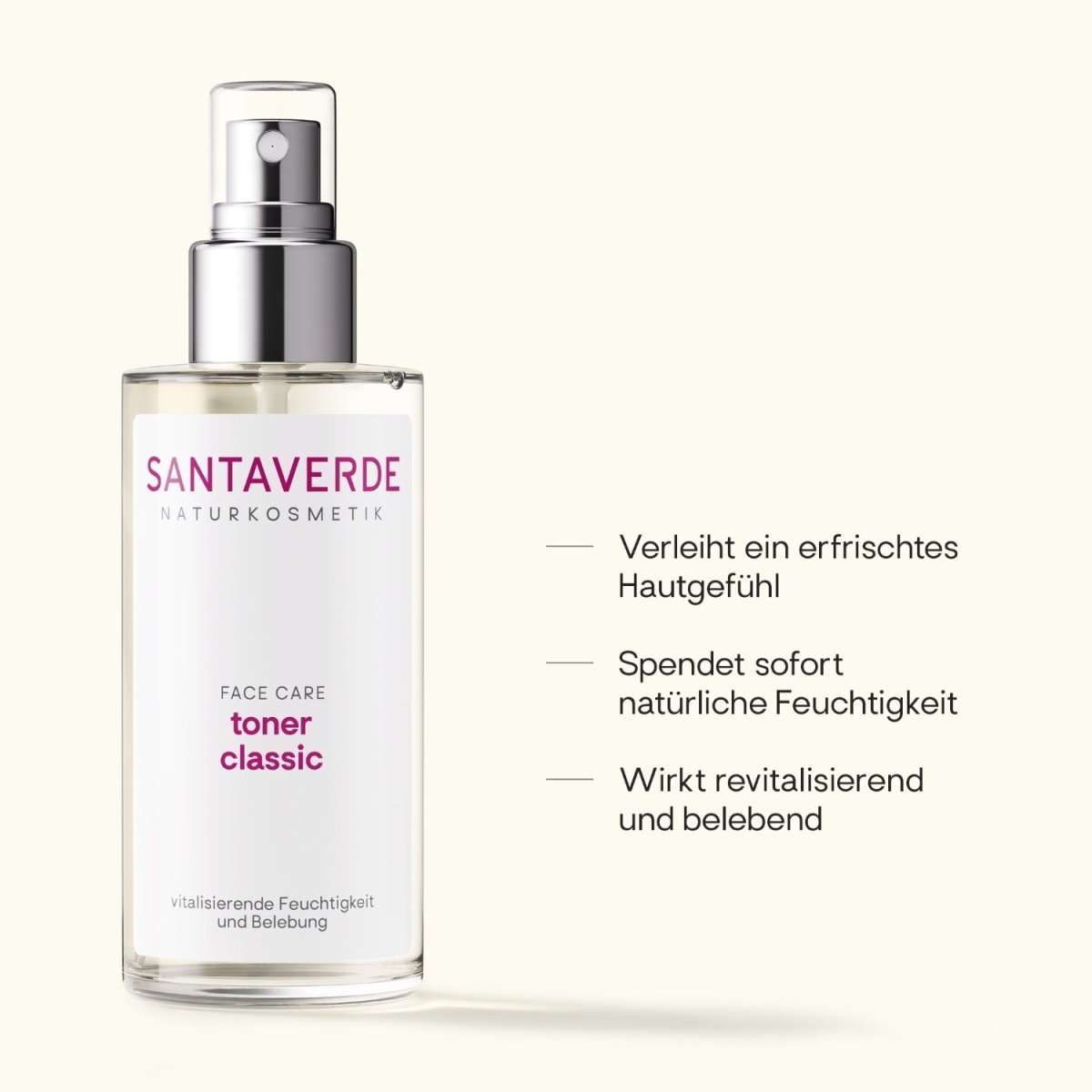 SANTAVERDE toner classic 100 ml - Santaverde