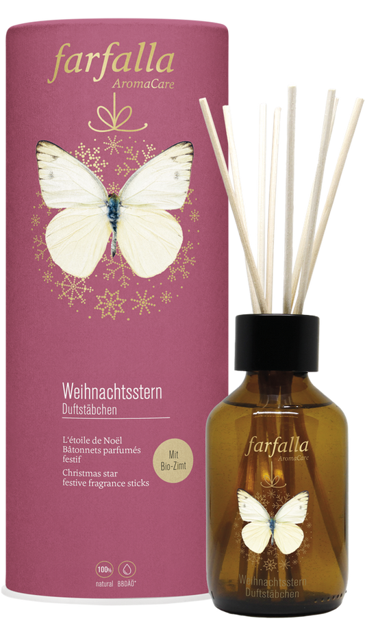 Farfalla Duftstäbchen Weihnachtsstern Aroma Ambiance