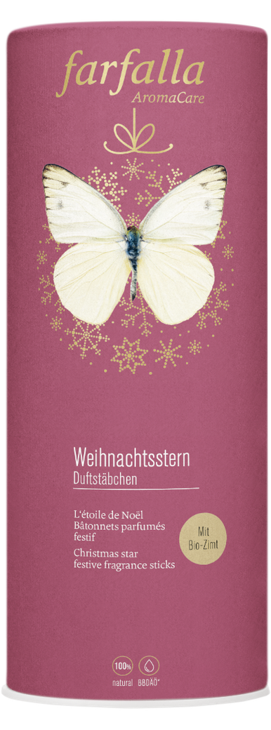 Farfalla Duftstäbchen Weihnachtsstern Aroma Ambiance