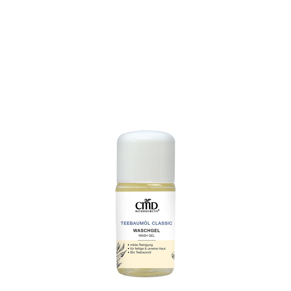 CMD Teebaumöl Waschgel 30 ml Reisegröße - die Naturcosmetic